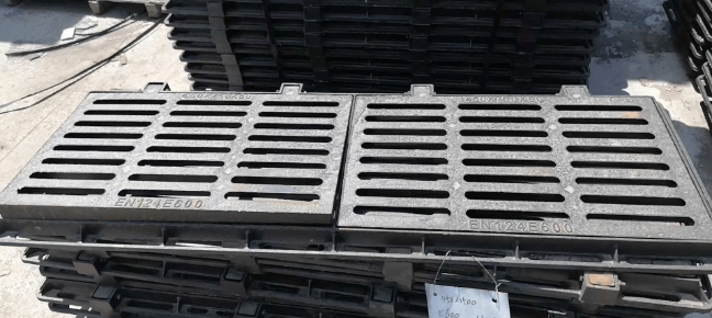 和县球墨铸铁连体双篦展示