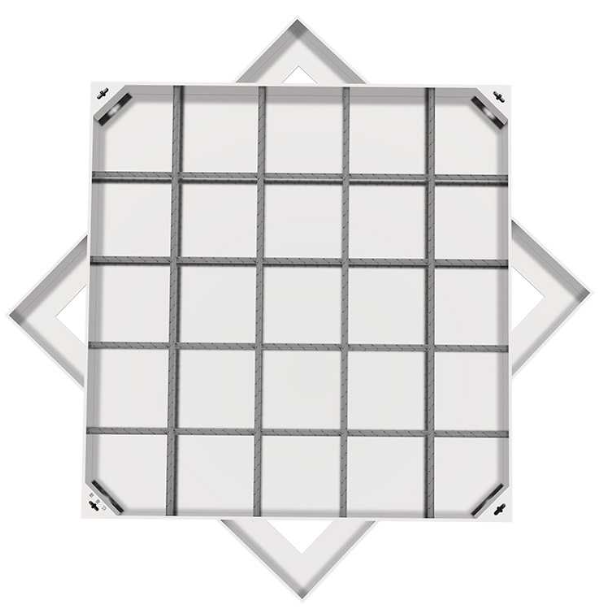 和县不锈钢方井展示